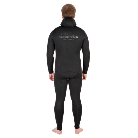 Гидрокостюм Scorpena AllBlack 7мм (XXL)